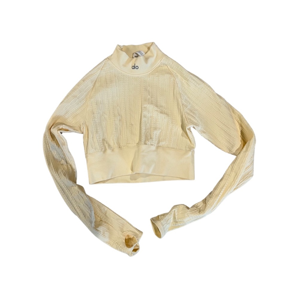 Alo Long Sleeve Crop Top